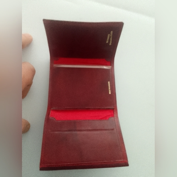 Vintage Renwick Red Leather  Wallet - Picture 7 of 14